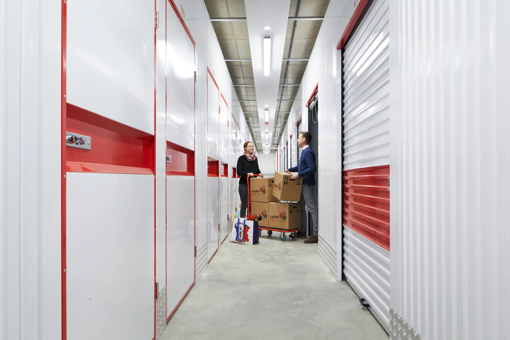 Lager 24/7 Selfstorage Lagerboxen in Paderborn und Lippstadt