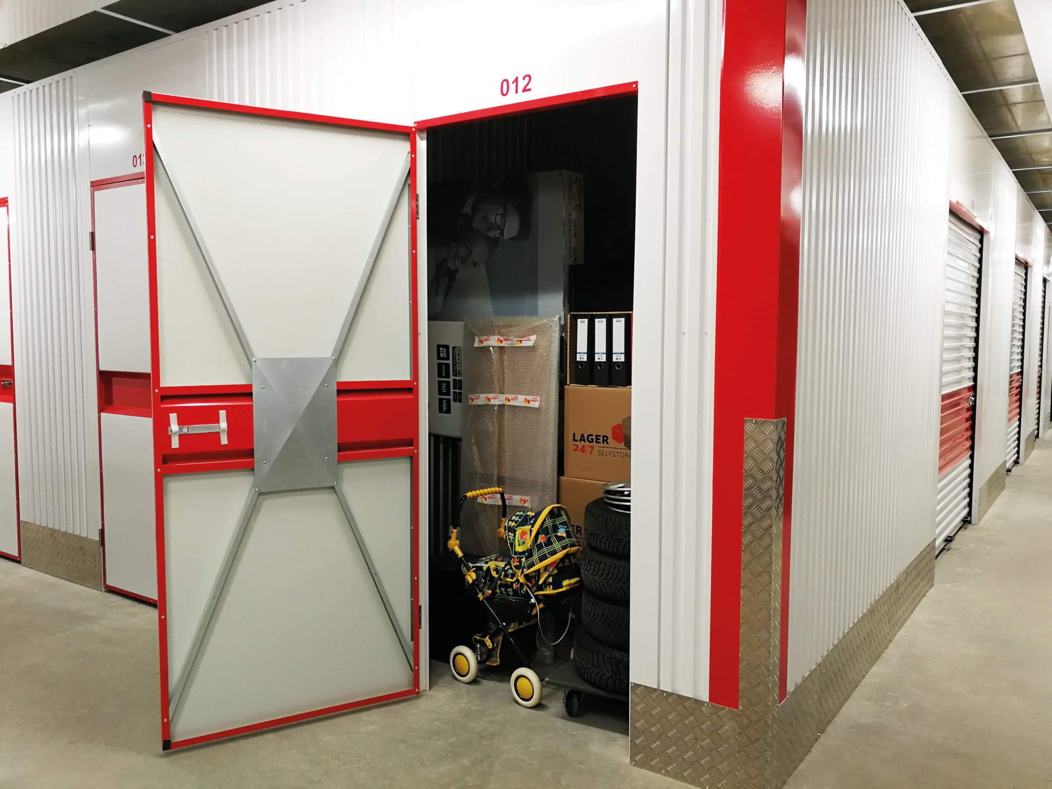 Beispiel einer Lagerbox am Lager 24/7 Standort Lippstadt