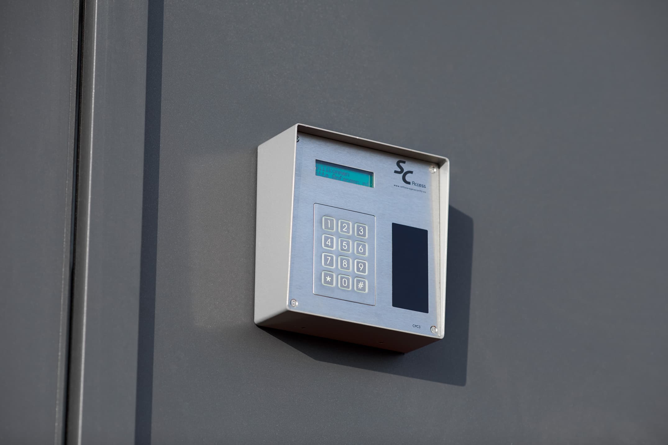 Zugangssystem für Serviceleistungen am Lager 24/7 Standort